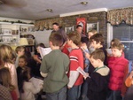 The children singing